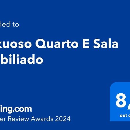 Luxuoso Quarto E Sala Mobiliado เรซิเฟ ภายนอก รูปภาพ