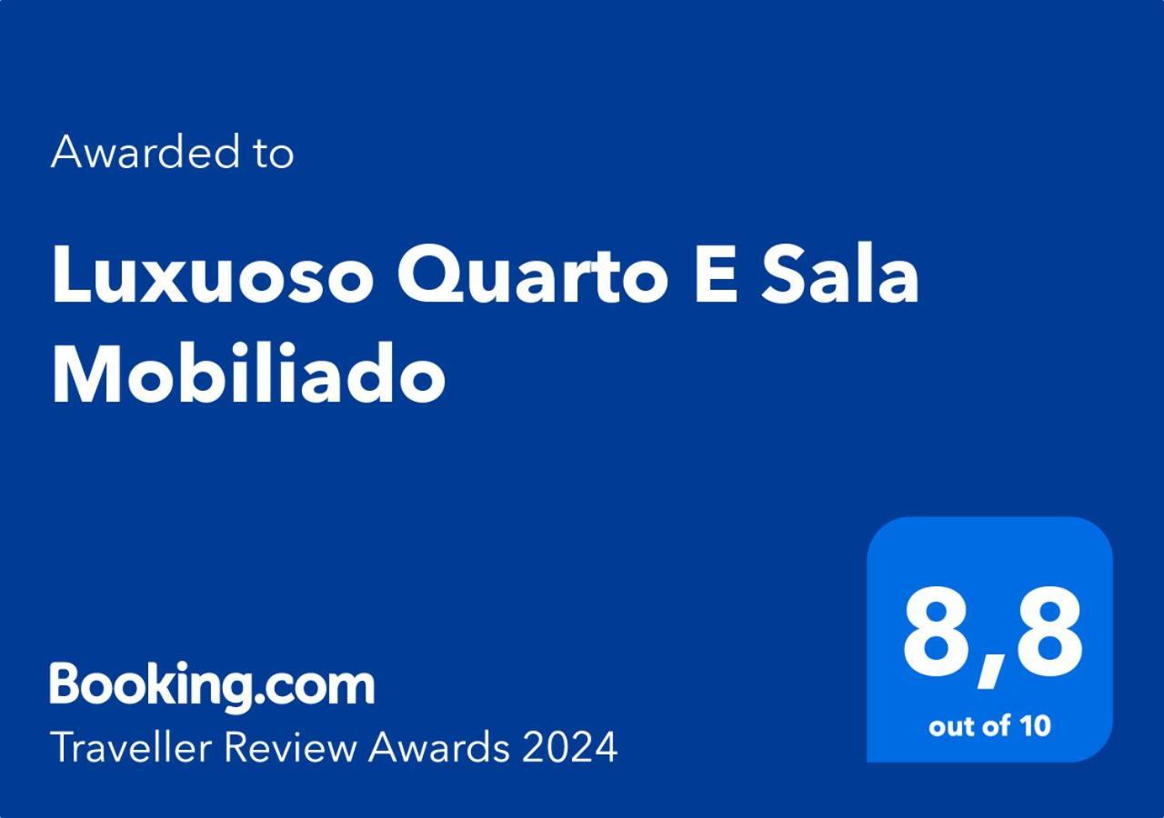Luxuoso Quarto E Sala Mobiliado เรซิเฟ ภายนอก รูปภาพ