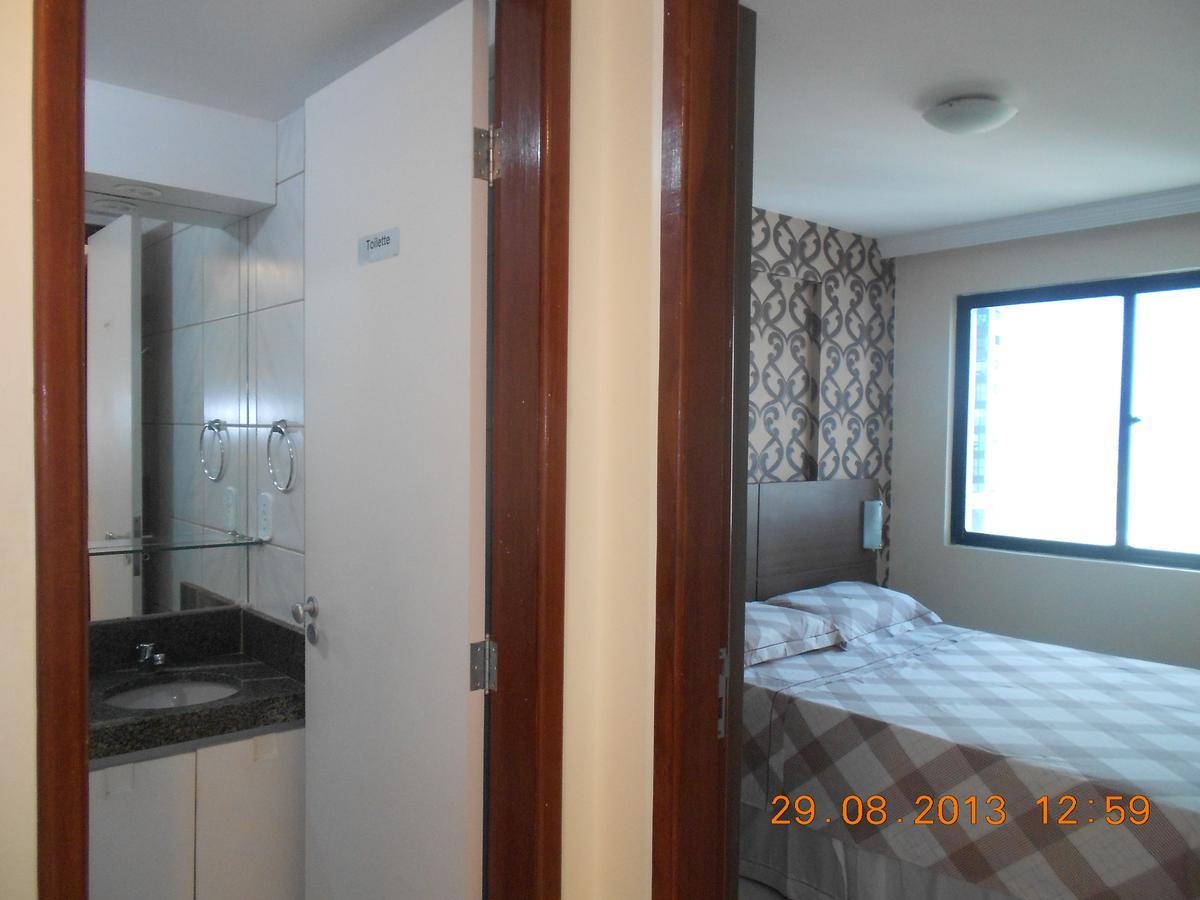 Luxuoso Quarto E Sala Mobiliado เรซิเฟ ภายนอก รูปภาพ